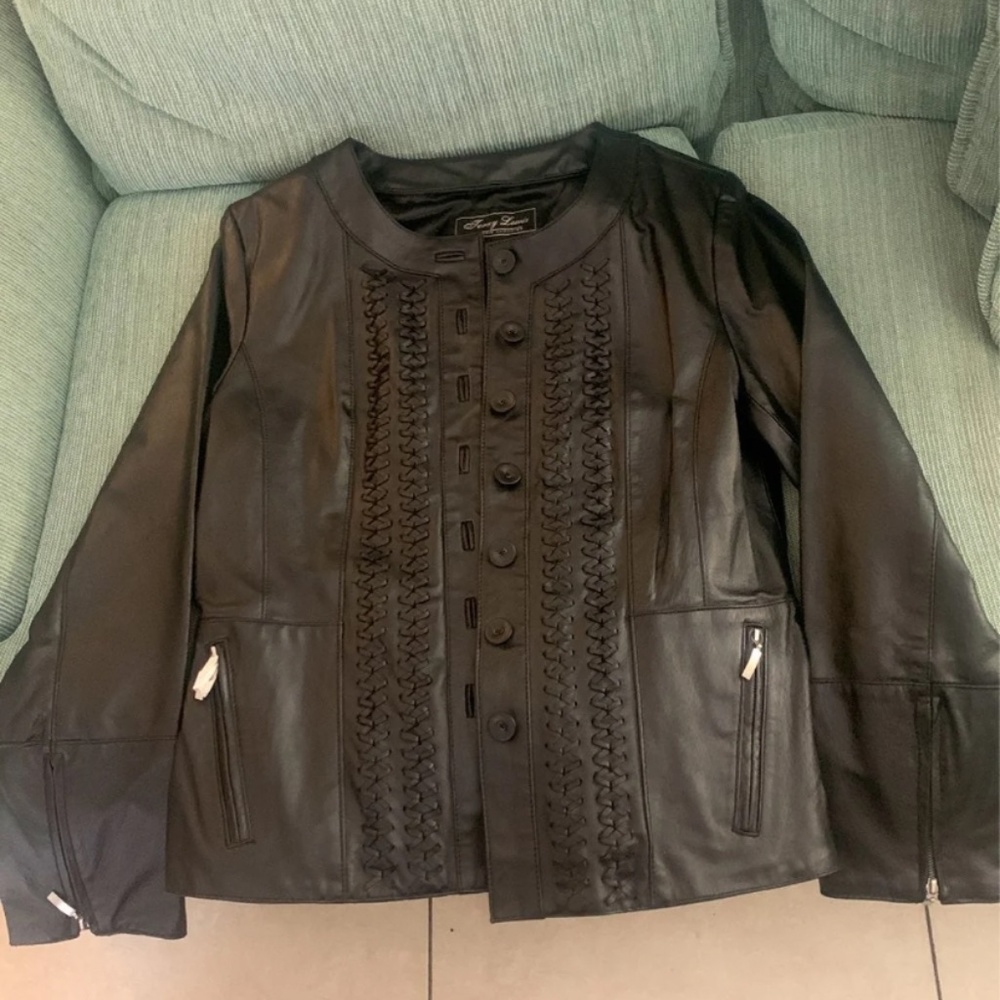 Terry Lewis Leather Jacket